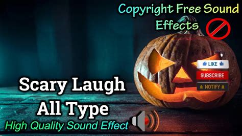 Scary Laugh All Type Horror Sound Effect High Quality Ncs Effects