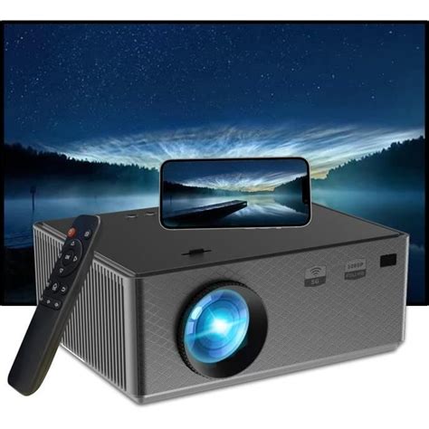 Vid Oprojecteur G Wifi Bluetooth Projecteur Projector Full Hd P