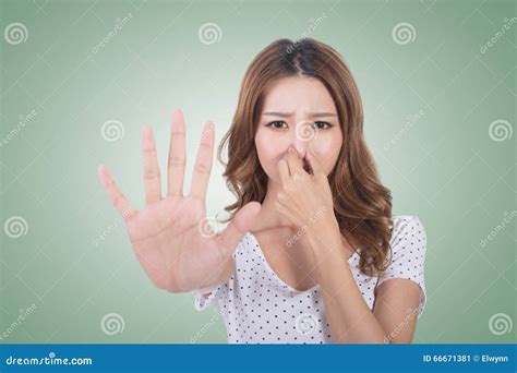 Bad Smell Face Stock Image Image Of Expression Odor 66671381