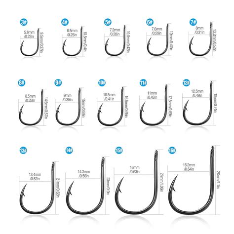 50Pcs Fishing Hooks High Carbon Steel Fishing Hooks Saltwater In Line