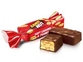 Купить Конфеты Рошен Candy Nut карамель с арахисом (Roshen), кг с ...