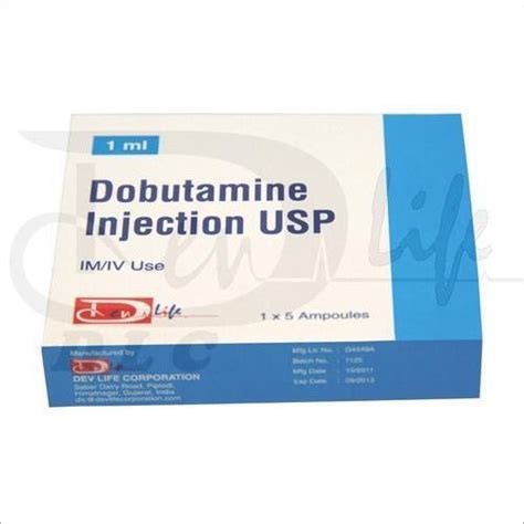 Dobutamine Injection Manufacturer Dobutamine Injection Price