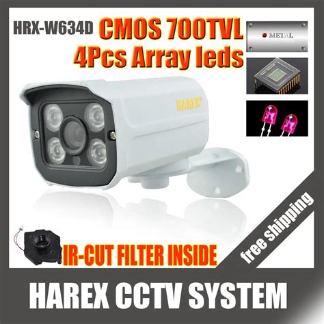 700tvl CMOS With IR CUT Filter Switch Array Leds Color Indoor Outdoor