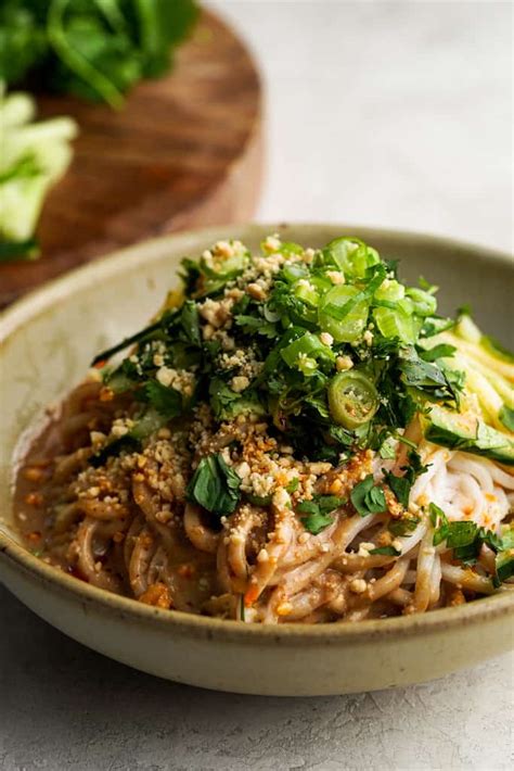 Cold Sesame Noodles Whisper Of Yum