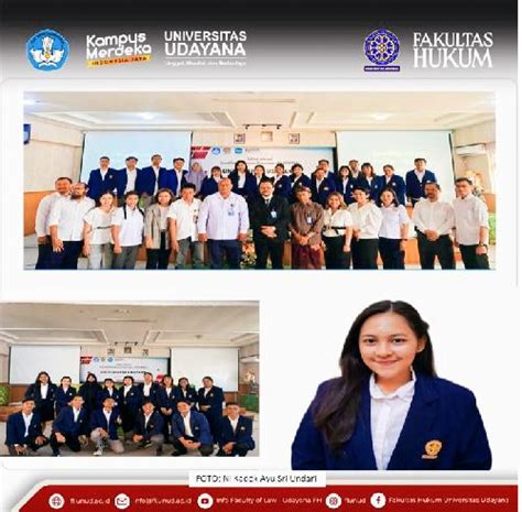 Ayu Sri Undari Mahasiswa FH Unud Juara 3 Pilmapres Udayana Tahun 2023