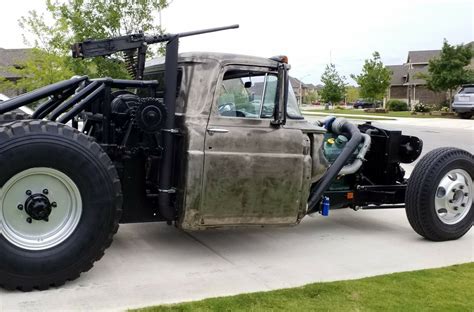 This 1959 Ford F 600 Rat Rod Looks Like Its Ready For The Apocalypse