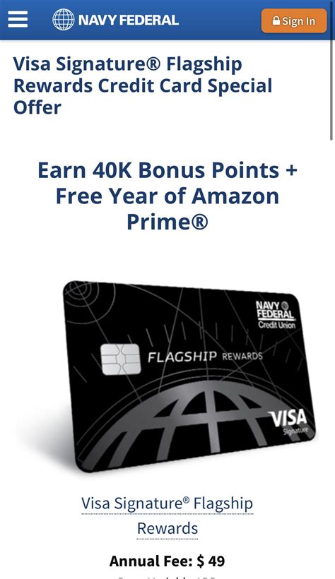 Navy Federal Flagship Rewards Credit Card Bonus Increased From K To