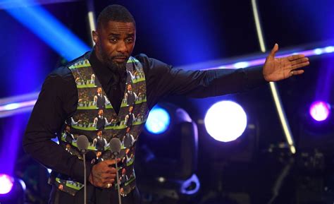 Actor Idris Elba Wore A Gareth Southgate Waistcoat With England Manager