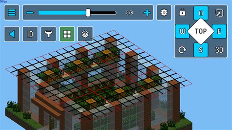 Minecraft Building Schematic Mod Prototype Floorplan Layout