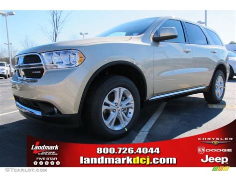 2012 White Gold Dodge Durango Sxt 59583623 Car Color