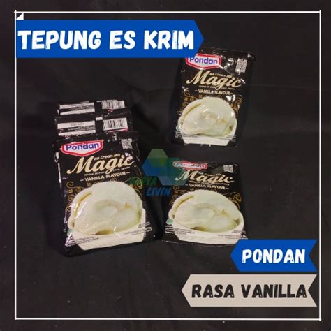 Jual Pondan Magic Ice Cream 75 Gr Bubuk Es Krim Instan Shopee Indonesia