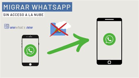 Cómo migrar whatsapp de un móvil a otro sin usar Google ni cables paso