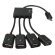 Multifunction Micro USB OTG Hub 4 In 1 Data Cable Charge M3H4