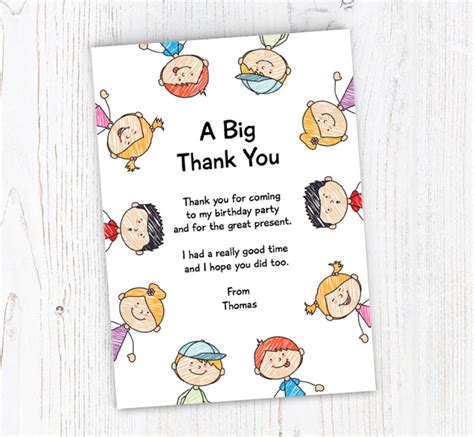 Funny Birthday Thank You Cards