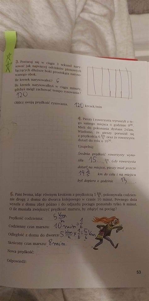 Pls pomocy Matematyka klasa 6 ćwiczenia wersja c dział prędkość