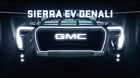 The Gmc Sierra Ev Denali Is Teased In A Video Motor Illustrated