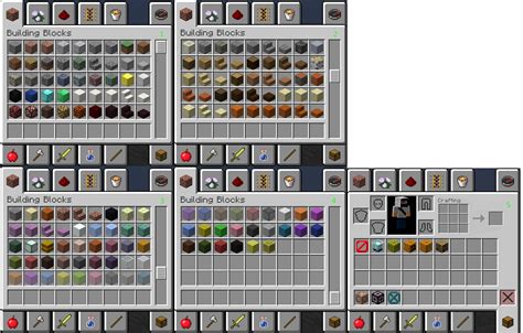 Minecraft Creative Mode Inventory