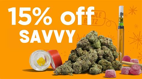 15% Off Savvy at Sunnyside Cannabis Dispensary – Schaumburg | Weedmaps