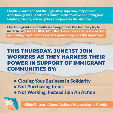 Florida Immigrant Coalition On Twitter Tomorrow June St Our