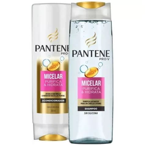 Pantene Shampoo 400ml Aco 200ml Micelar MercadoLibre