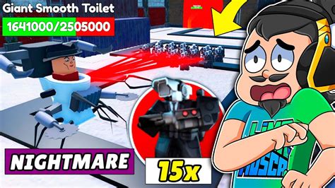 RED LASER CAMERAMAN SOLO Vs MICHAEL JACKSON TOILET NO MODO NIGHTMARE