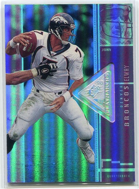 1998 SPx Finite Spectrum 97 John Elway 1375 EBay