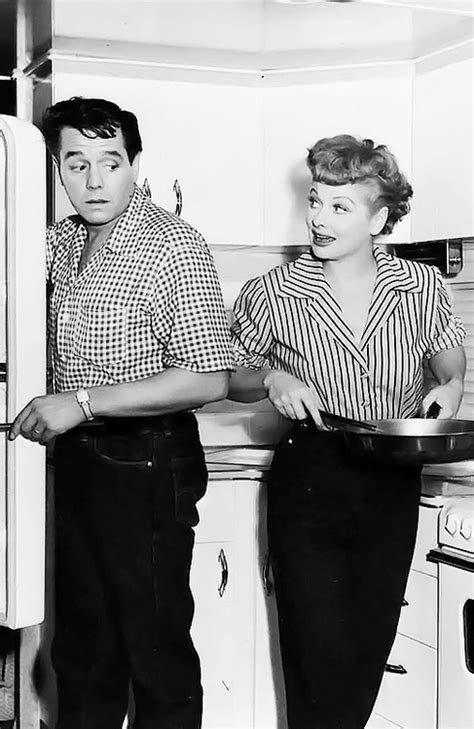 Desi Arnaz And Lucille Ball In A Scene From The Long Long Trailer 1954