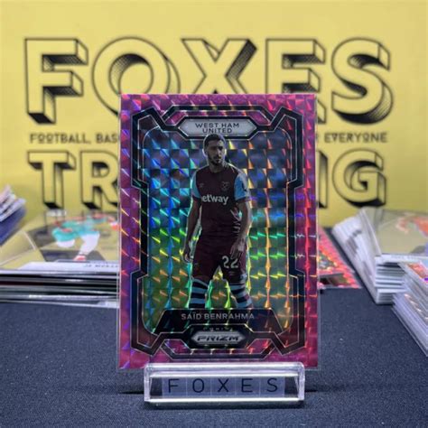 Mosa Que Rose Panini Prizm Premier League Said Benrahma West