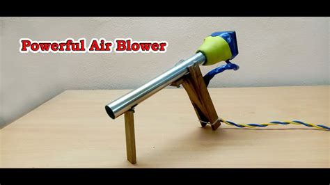 Easy To Make Hot Air Blower Using Soldering Iron Youtube