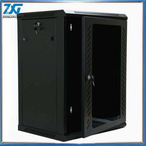 15u Wall Mount Network Server Data Cabinet Enclosure Rack Glass Door