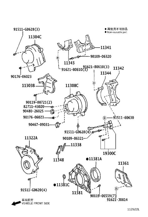 2009 Lexus Rx 350 Engine Camshaft Position Sensor Repair Cause 1930050020 Genuine Lexus Part