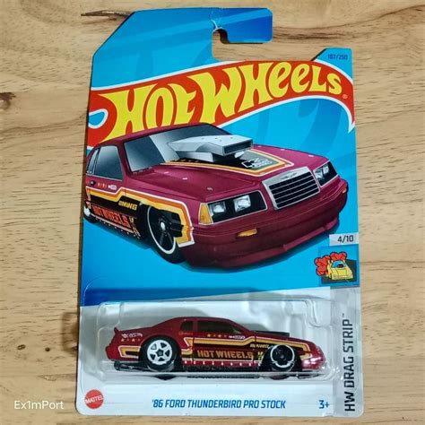 Hot Wheels 86 Ford Thunderbird Pro Stock Hobbies And Toys Toys And Games