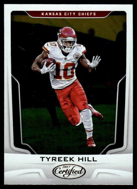 2017 Panini Certified Tyreek Hill 32 On Kronozio