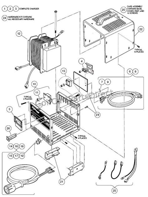 Club Car Battery Charger Wiring Diagram