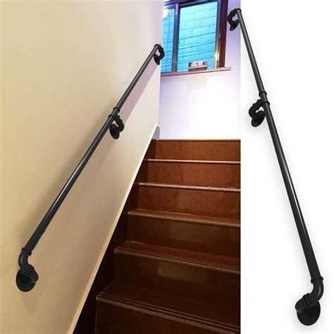 Buy Staircase Handrail Ft Ft Banister Rail Complete Kit Modern