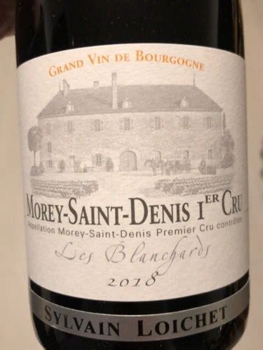 Sylvain Loichet Morey Saint Denis 1er Cru Les Blanchards Vivino