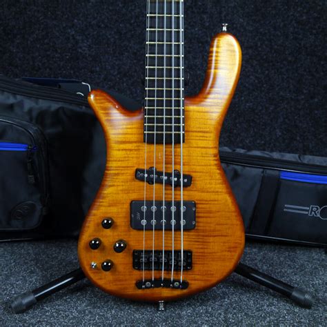 Warwick Streamer LX Jazzman 5 String Bass Left Handed W Gig Bag 2nd