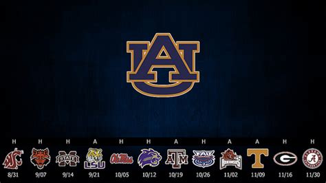 🔥 50 Auburn 2014 Football Schedule Wallpapers Wallpapersafari