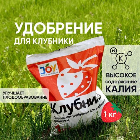 Комплексное удобрение для клубники, JOY, 1 кг - купить с доставкой по ...