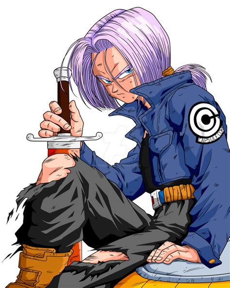 Trunks Long Hair Anime Dragon Ball Super Trunks Dbz Dragon Ball Artwork