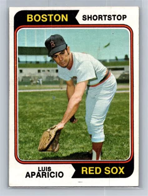 Topps Luis Aparicio Psa Boston Red Sox Eur Picclick Fr