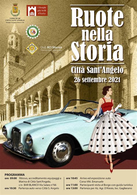 Ruote nella Storia 2021 Visit Città Sant Angelo