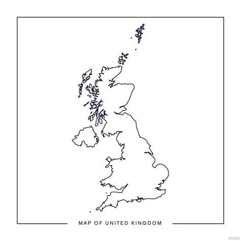 Uk Map Outline