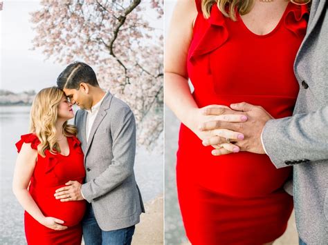 Dc Cherry Blossom Maternity Session Birds Of A Feather Photography Blog