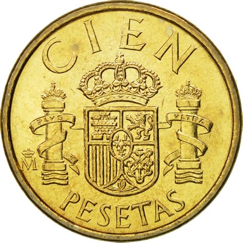 Coin Spain Juan Carlos I 100 Pesetas 1985 Madrid European Coins