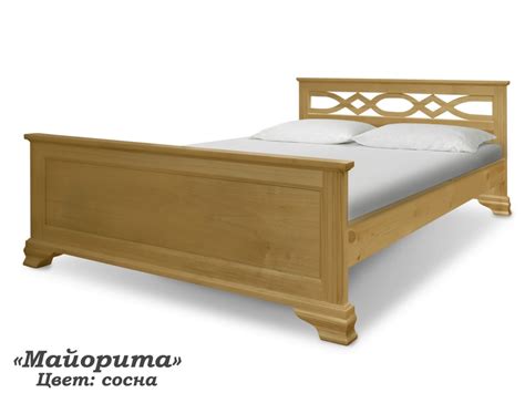Кровать из натурального дерева Майорита (Н14). ― 24110 руб. купить в ...
