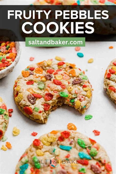 Fruity Pebbles Cookies Salt Baker