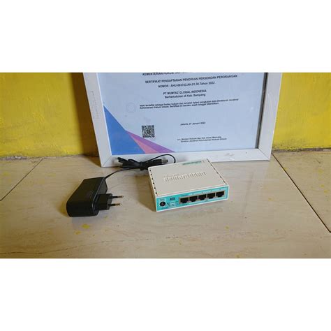 Jual Mikrotik Rb750gr3 Routerboard Hex Shopee Indonesia