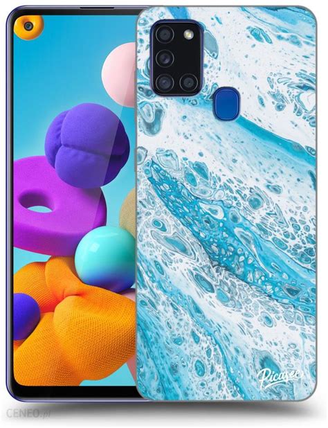 Picasee Silikonowe Prze Roczyste Etui Na Samsung Galaxy A S Blue