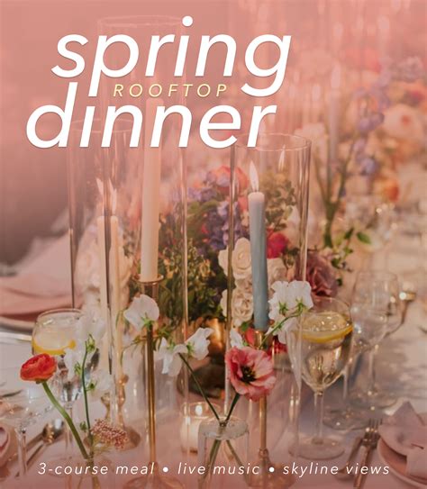 Spring Rooftop Dinner - bhakticenter.org